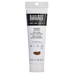 Liquitex Heavy Body Artist Acrylics - Transparent Raw Umber, 4.65 oz Tube