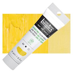 Liquitex Heavy Body Artist Acrylic - Cadmium-Free Yellow Medium, 2 oz and swatch