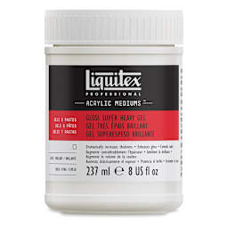 Liquitex Medium - Super Heavy Gel Medium. Gloss, 8 oz jar