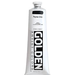 Golden Heavy Body Artist Acrylics - Paynes Gray, 5 oz Tube