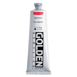 Golden Heavy Body Acrylic Paint - Naphthol Pink, 5 oz Tube