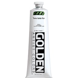 Golden Heavy Body Artist Acrylics - Terre Verte Hue, 5 oz Tube
