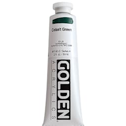 Golden Heavy Body Artist Acrylics - Cobalt Green, 2 oz Tube