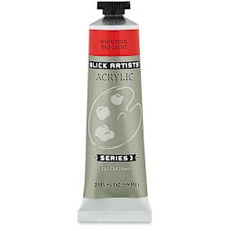 Blick Artists' Acrylic - Naphthol Red Light, 2 oz tube