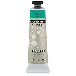 Blick Artists' Acrylic - Turquoise Green, 2 oz  tube