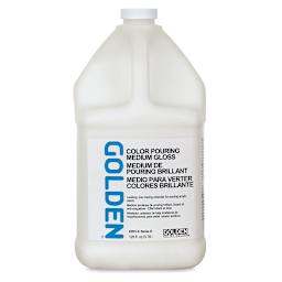 Golden Color Pouring Medium - Gloss, 128 oz