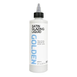 GLAZE SATIN MEDIUM 8 OZ ACRY