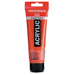 Amsterdam Standard Series Acrylic - Naphthol Red Light, 120 ml tube