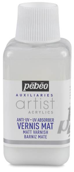 Acrylic Polymer Varnishes - Front of 250 ml Matte Varnish