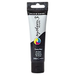Daler-Rowney System3 Acrylic - Process Black, 59 ml