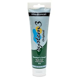 Daler-Rowney System3 Acrylic - Hooker's Green, 150 ml tube