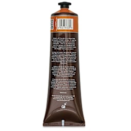 Chroma A2 Student Acrylics - Red Gold, 120 ml tube, back