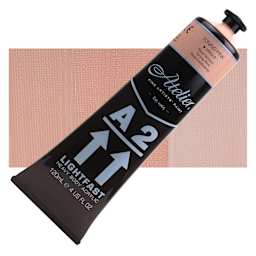 Chroma A2 Student Acrylic - Toning Pink, 120 ml tube and swatch