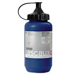 Lascaux Artist Acrylics - Indanthrone Blue, 390 ml Bottle