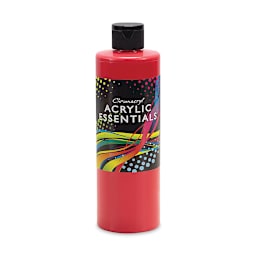 Chromacryl Acrylic Essentials - Warm Red, 500 ml