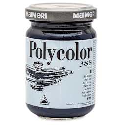 Maimeri Polycolor Vinyl Paints - Navy Blue, 140 ml jar