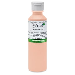 Tri-Art Liquid Artist Acrylics - Red Oxide Tint, 120 ml bottle