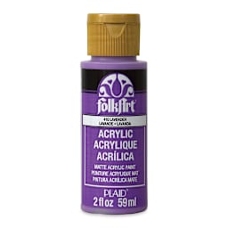 FolkArt Matte Acrylic Paint - Lavender, 2 oz, Bottle (Front)