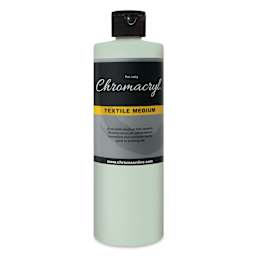Chromacryl Textile Medium, 16 oz bottle