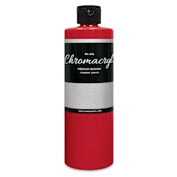 Chromacryl Students' Acrylics - Warm Red, 16 oz bottle