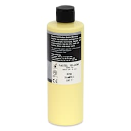 Chromacryl Students' Acrylics - Pastel Yellow, 16 oz bottle back