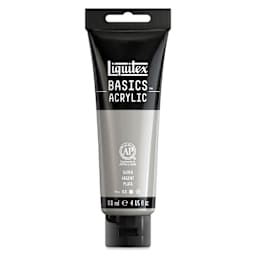 Liquitex Basics - Silver, 4 oz tube