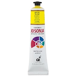 Jo Sonja's Artist Acrylic - Arylide Yellow, 2.5 oz tube