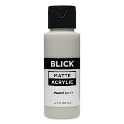 Blick Matte Acrylic - Warm Gray, 2 oz bottle