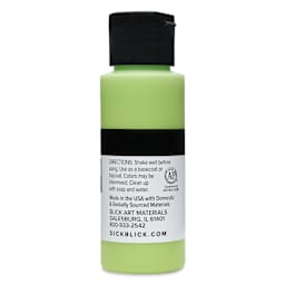 Blick Matte Acrylic - Yellow Green Light, 2 oz bottle