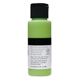 Blick Matte Acrylic - Yellow Green Medium, 2 oz bottle