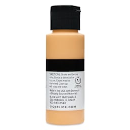 Blick Matte Acrylic - Yellow Orange Medium, 2 oz bottle