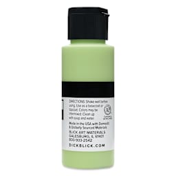 Blick Matte Acrylic - Blue Green Light, 2 oz bottle