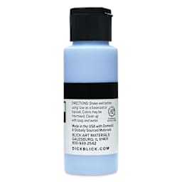 Blick Matte Acrylic - Blue Violet Light, 2 oz bottle