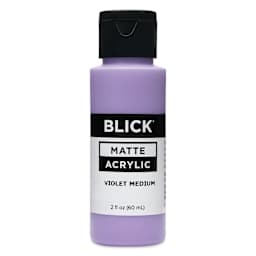 Blick Matte Acrylic - Violet Medium, 2 oz bottle