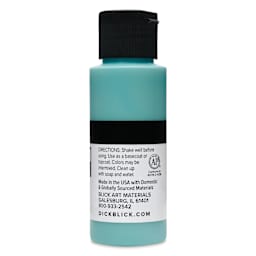 Blick Matte Acrylic - Green Blue Deep, 2 oz bottle