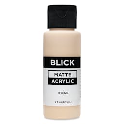 Blick Matte Acrylic - Beige, 2 oz bottle