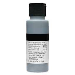 Blick Matte Acrylic - Silver Metallic, 2 oz bottle