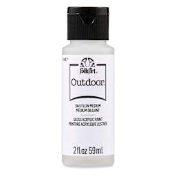 FolkArt Outdoor Acrylic Paint - Flow Medium, 2 oz, Bottle