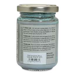 Fleur Chalky Look Paint - Hamptons Blue, 4.4 oz jar back