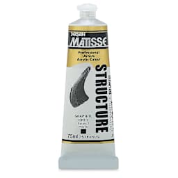 Matisse Structure Paint - Graphite Gray, 75 ml