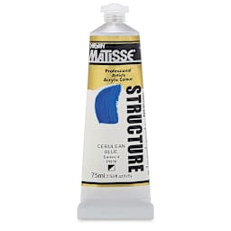 Matisse Structure Paint - Cerulean Blue, 75 ml