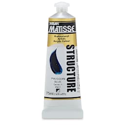 Matisse Structure Paint - Prussian Blue, 75 ml