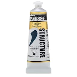 Matisse Structure Paint - Mineral Blue Antique, 75 ml