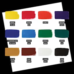 Set content color list.