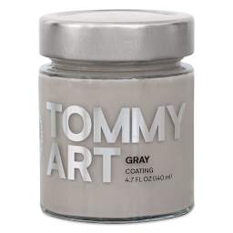 Tommy Art Coatings - Front of 140 ml Gray Coating
