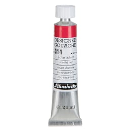 Schmincke Designers Gouache - Scarlet Red, 20 ml Tube