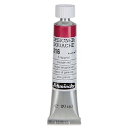 Schmincke Designers Gouache - Madder Red, 20 ml Tube