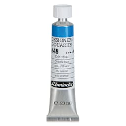 Schmincke Designers Gouache - Oriental Blue, 20 ml Tube