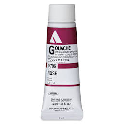 Holbein Acrylic Gouache - Rose, 40 ml