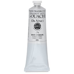 Da Vinci Professional Gouache - White (Titanium), 150 ml tube